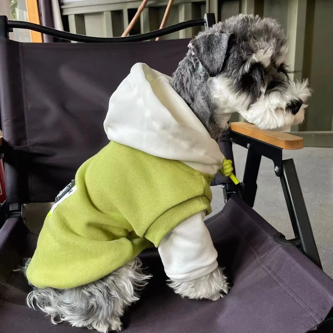 Dog Drawstring Hooded Sweatshirt | Holiday Gear Collection | Warm Winter Hoodie