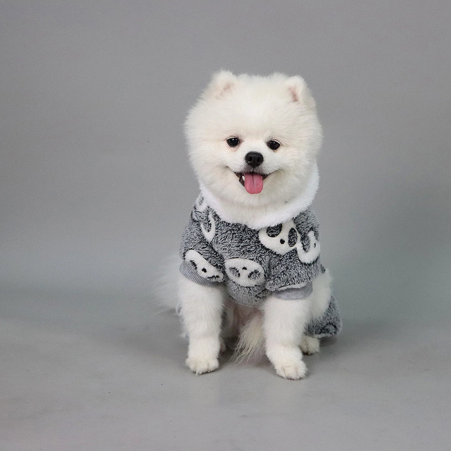 Plush Panda  Pajamas for Small Dogs
