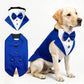 Dog Tuxedo Collar & Bandana Set | Holiday Gear Collection | Wedding Formal Outfit