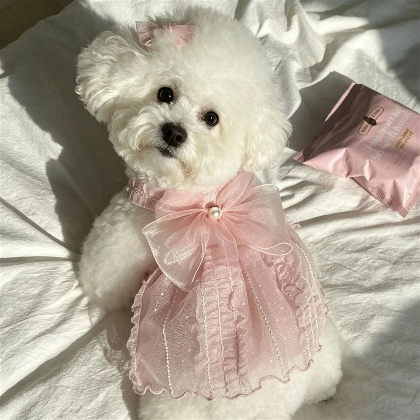 Dog Princess Dress Shirt | Holiday Gear Collection | Girl Dog Summer Outfit
