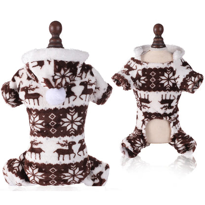 Christmas Pajamas for Small and Medium Dogs