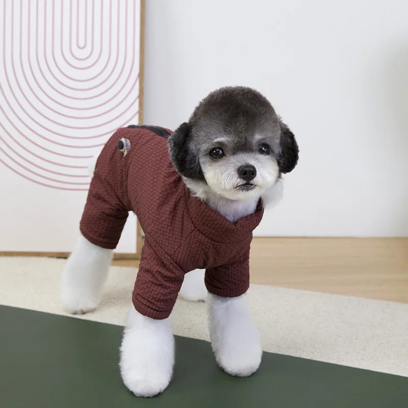 Four Legged Waterproof Jacket for Small Dogs