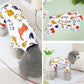 Cute printed Pajamas for small dogs