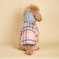 Dog Classic Plaid Hoodie with Pocket | Holiday Gear Collection | Soft Warm Sweatshirt
