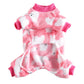 Fleece Winter Pajamas for Small Dogs