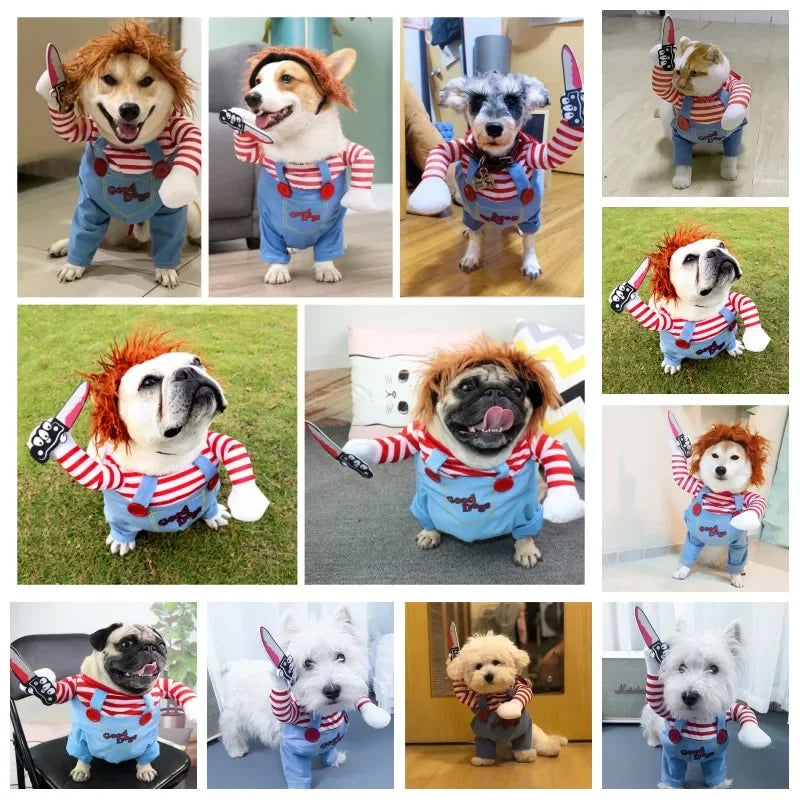 Dog Halloween Cosplay Party Dress | Holiday Gear Collection | Festival Outfit