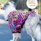 Leopard Print Fleece Winter Large Dog Sweater