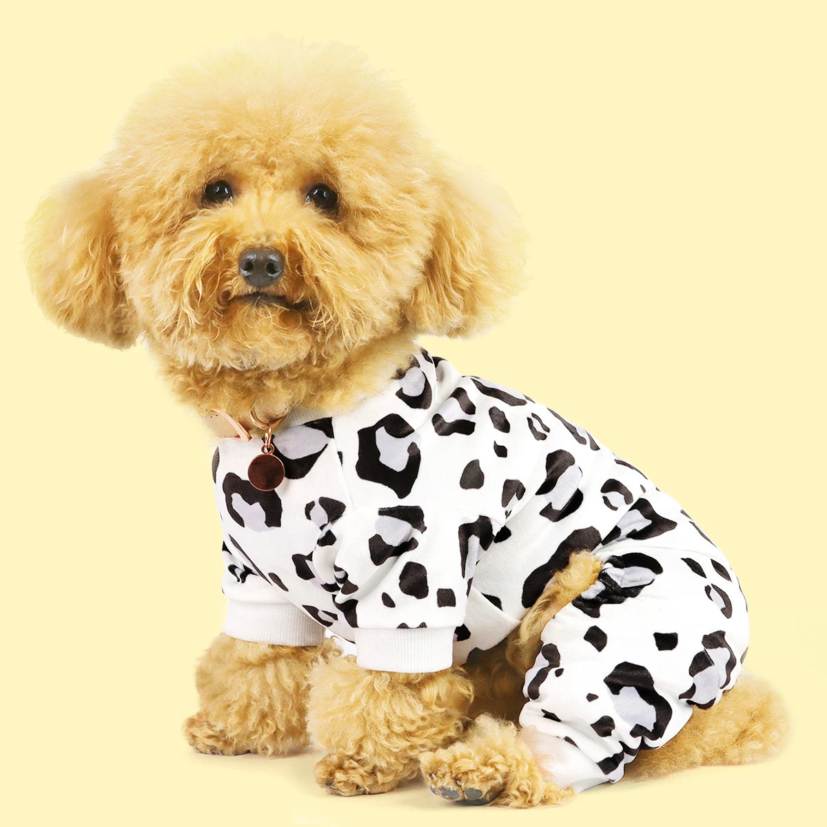 Leopard Print Dog Pajamas