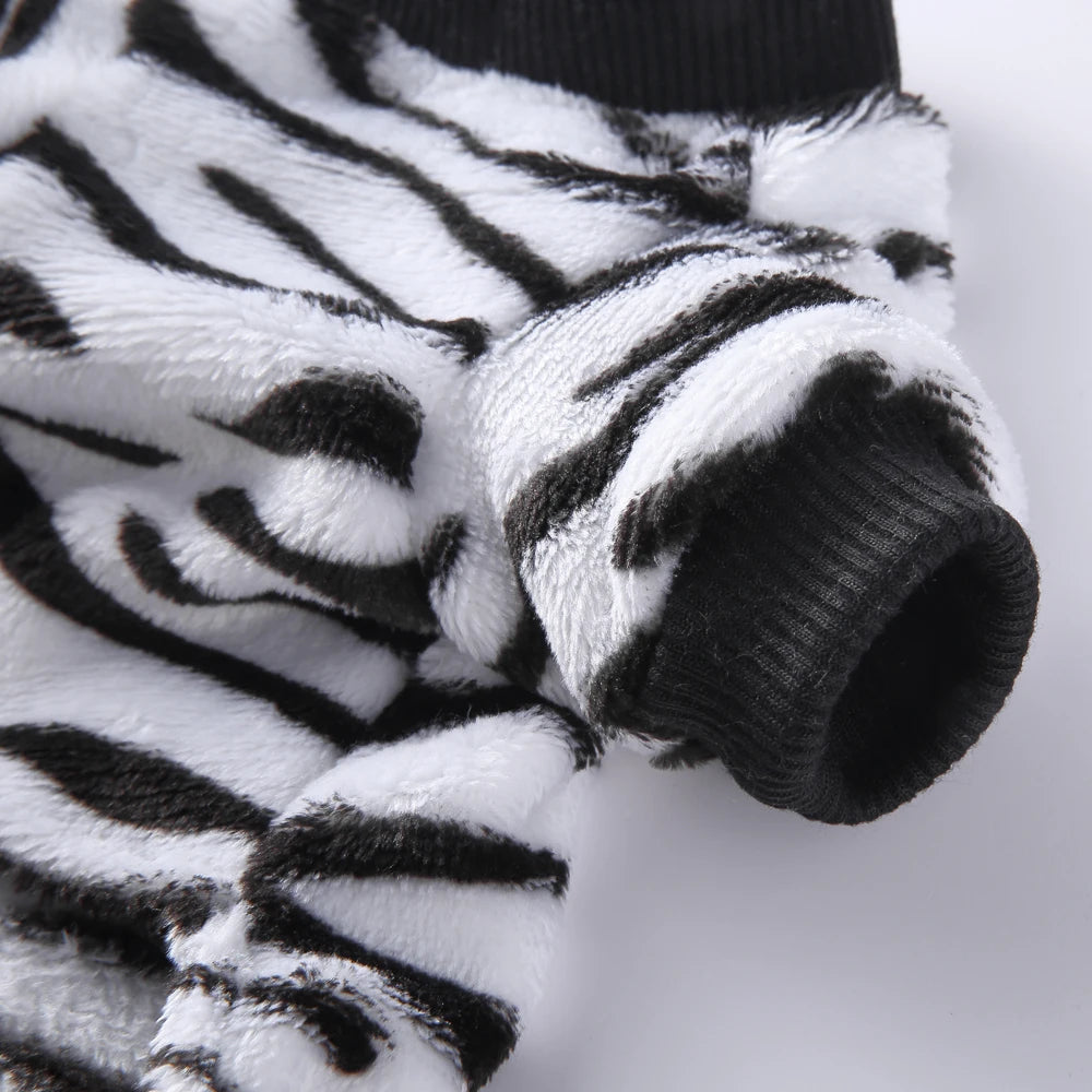 Fleece Winter Pajamas for Small Dogs