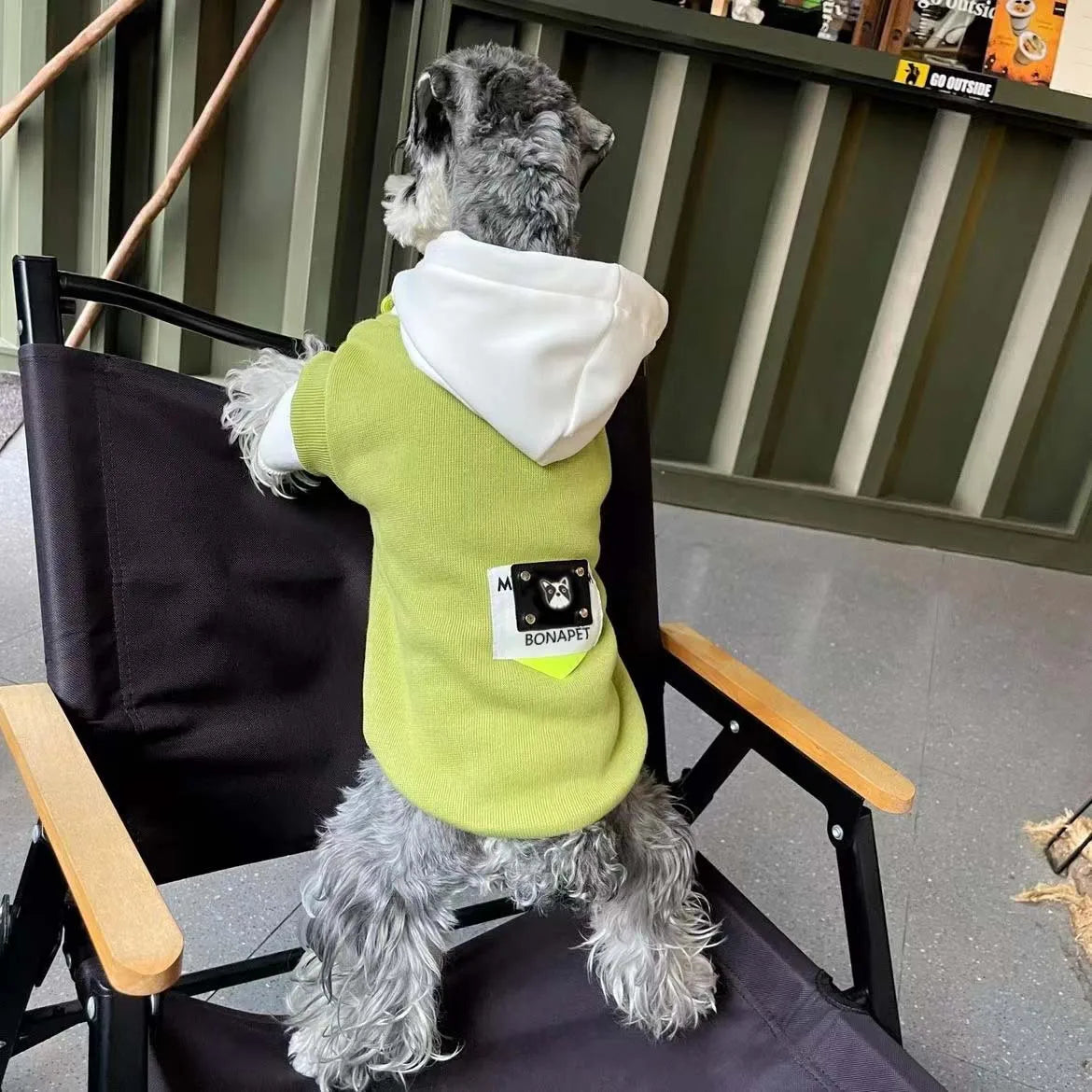 Dog Drawstring Hooded Sweatshirt | Holiday Gear Collection | Warm Winter Hoodie
