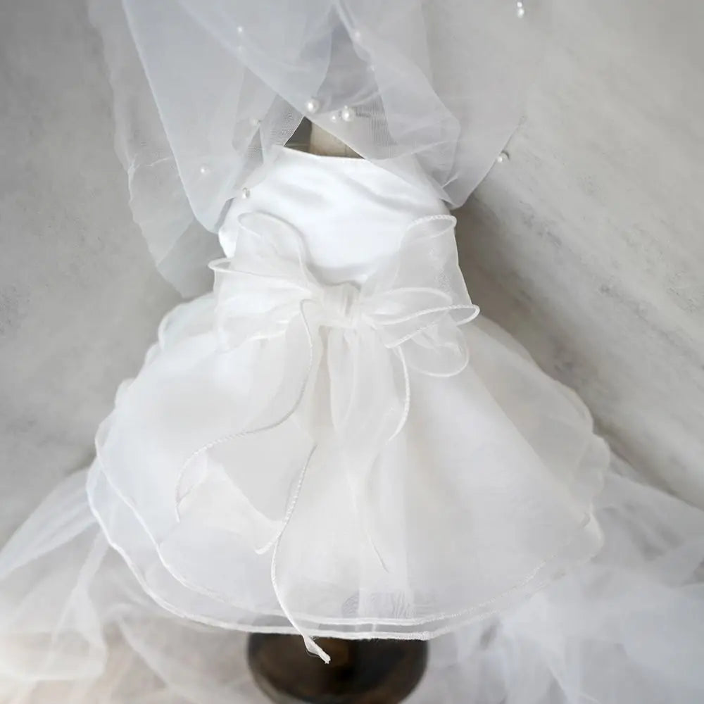 Dog Bridal Wedding Dress | Holiday Gear Collection | Luxury Princess Gown