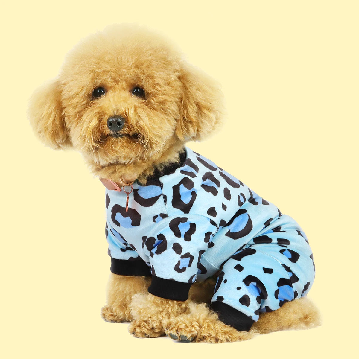 Leopard Print Dog Pajamas