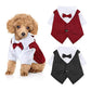 Dog Gentleman Suit | Holiday Gear Collection | Striped Bow Tie Shirt