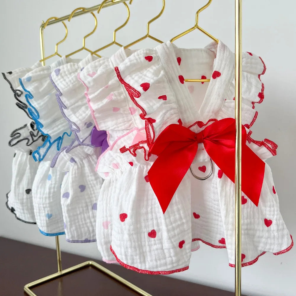 Dog Spring & Summer Party Dress | Holiday Gear Collection | Wedding & Celebration Outfit