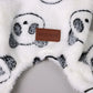 Plush Panda  Pajamas for Small Dogs