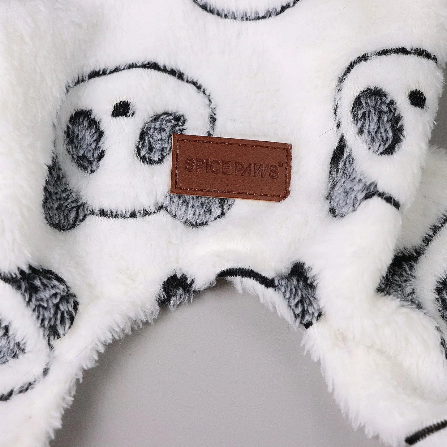 Plush Panda  Pajamas for Small Dogs