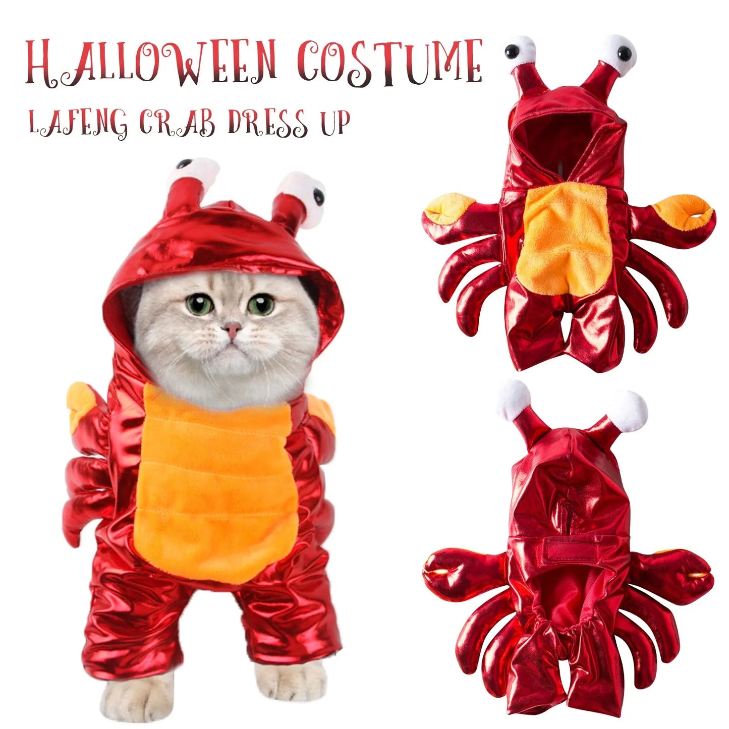 Dog Crab Cosplay Costume | Holiday Gear Collection | Halloween Hoodie
