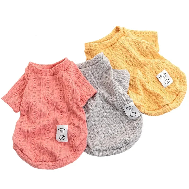 Warn knit winter Sweater for small dogs