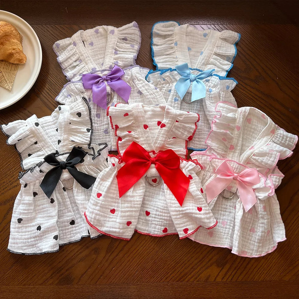 Dog Spring & Summer Party Dress | Holiday Gear Collection | Wedding & Celebration Outfit