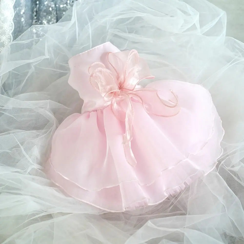 Dog Bridal Wedding Dress | Holiday Gear Collection | Luxury Princess Gown