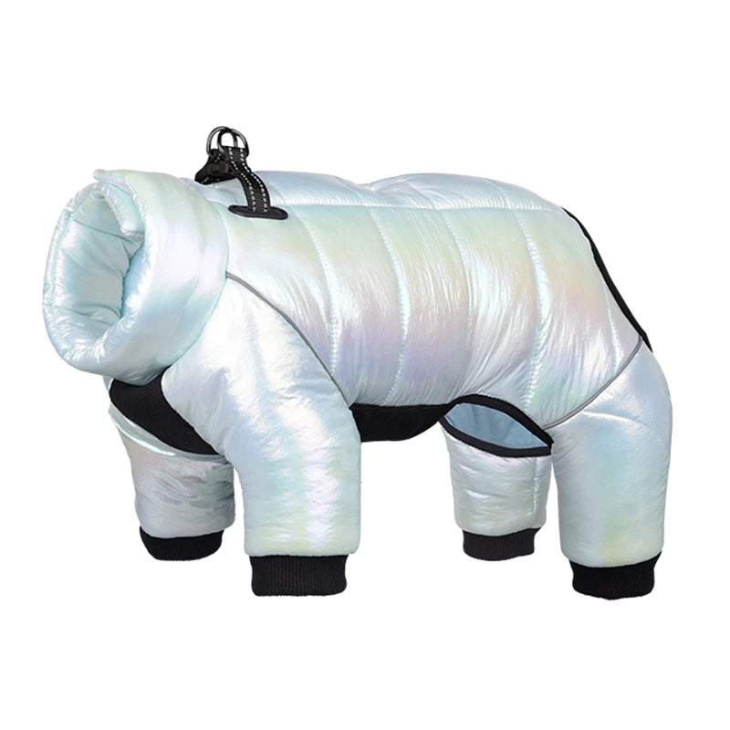 Warm Winter Jumpsuit Waterproof and Reflective for small dogs
