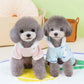 Hooded Fleece Puppy Pajamas  Warm Jumpsuit for Small Dogs