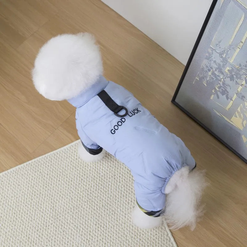 Four Legged Waterproof Jacket for Small Dogs