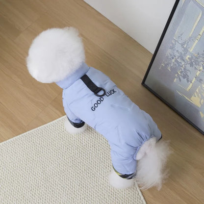 Four Legged Waterproof Jacket for Small Dogs