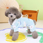 Hooded Fleece Puppy Pajamas  Warm Jumpsuit for Small Dogs