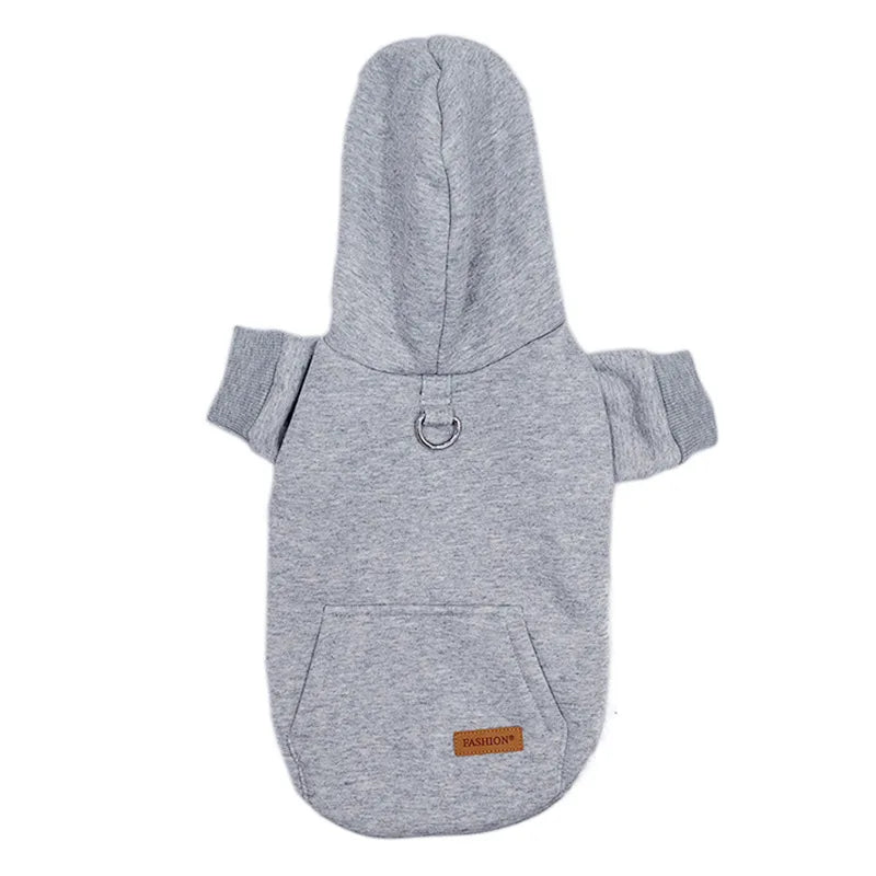 Dog Fleece-Lined Pullover Hoodie | Holiday Gear Collection | Cozy Cotton Sweater for Cool Days