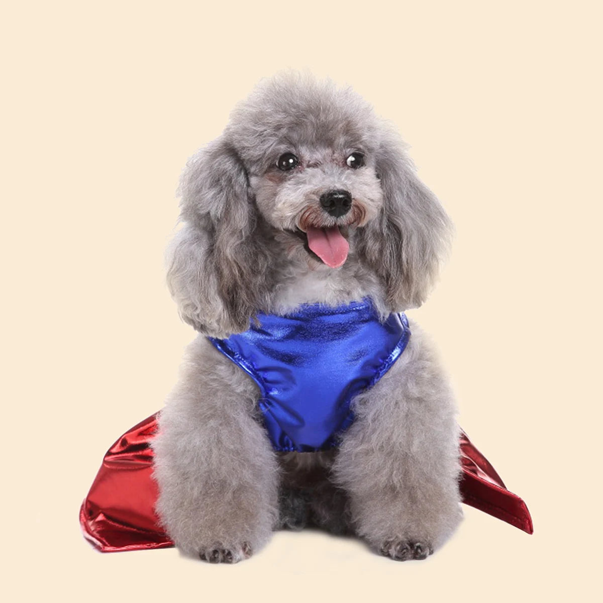 Dog Halloween Cosplay Dress | Holiday Gear Collection | Satin Pet Dress-Up Outfit