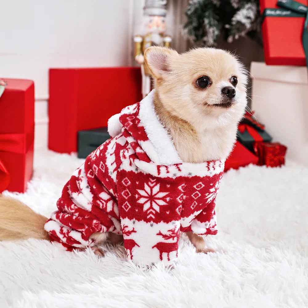 Christmas Pajamas for Small and Medium Dogs