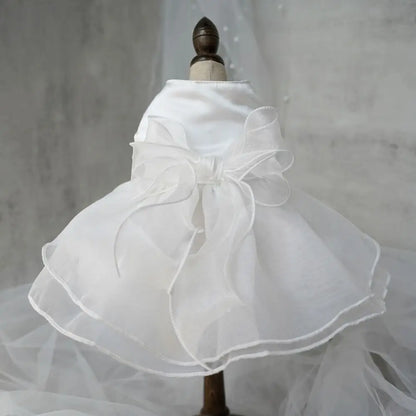 Dog Bridal Wedding Dress | Holiday Gear Collection | Luxury Princess Gown