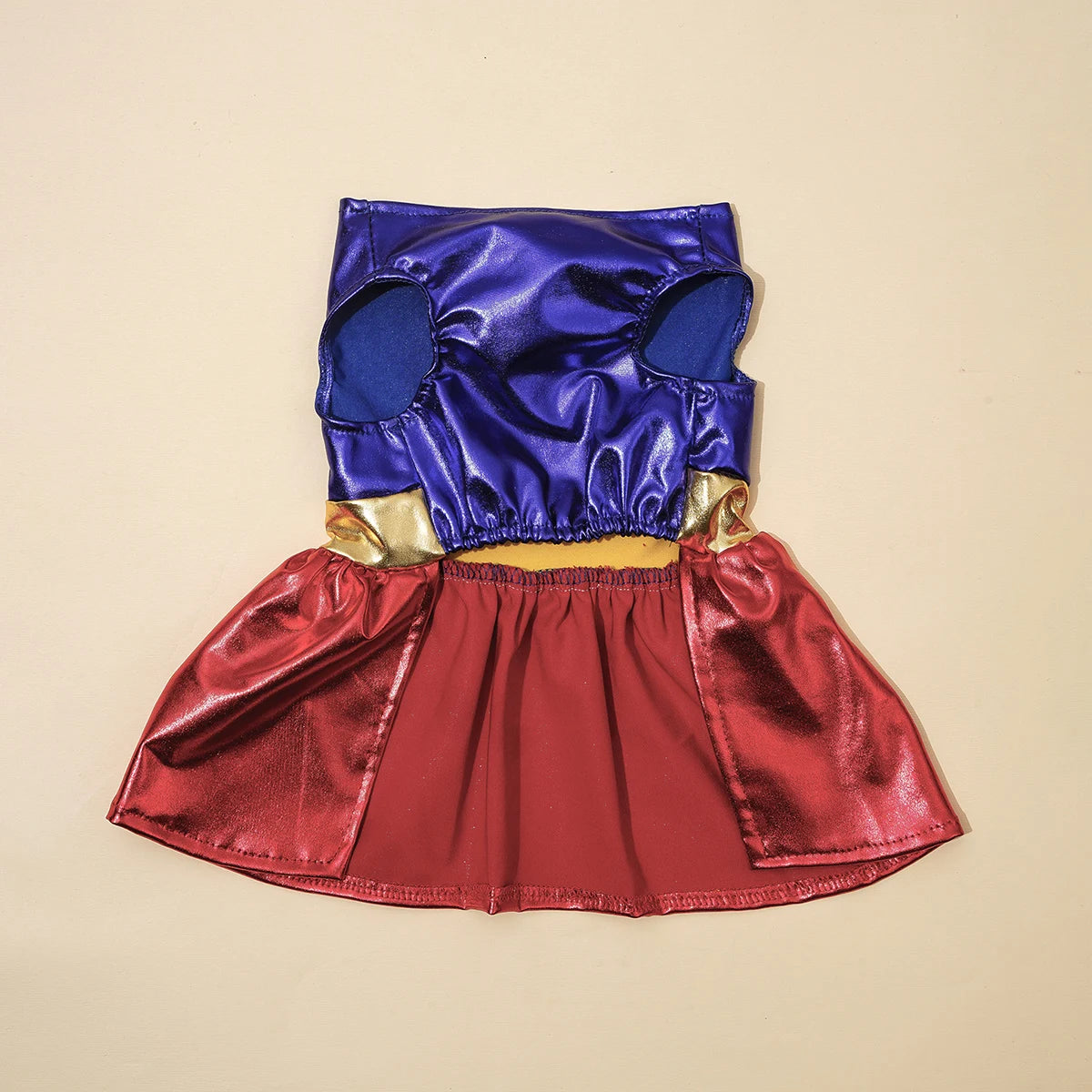 Dog Halloween Cosplay Dress | Holiday Gear Collection | Satin Pet Dress-Up Outfit