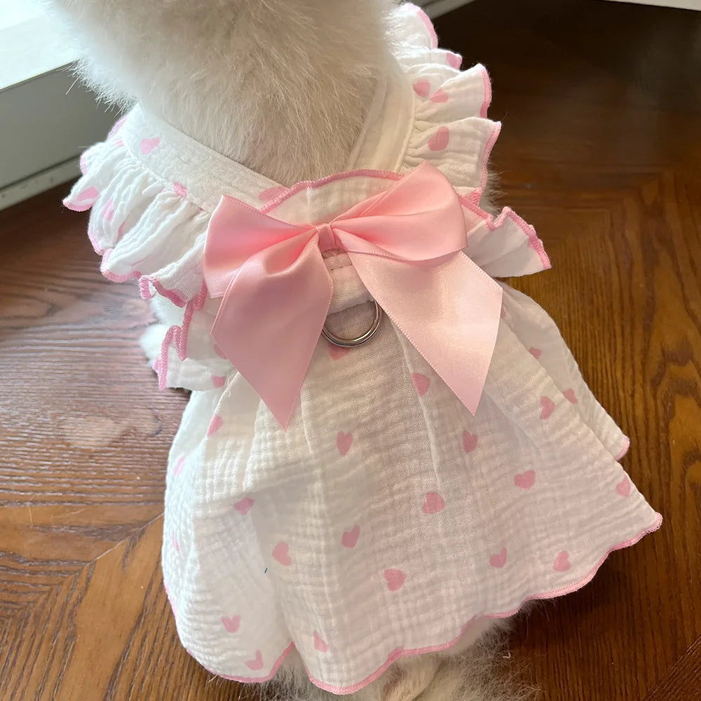 Dog Spring & Summer Party Dress | Holiday Gear Collection | Wedding & Celebration Outfit