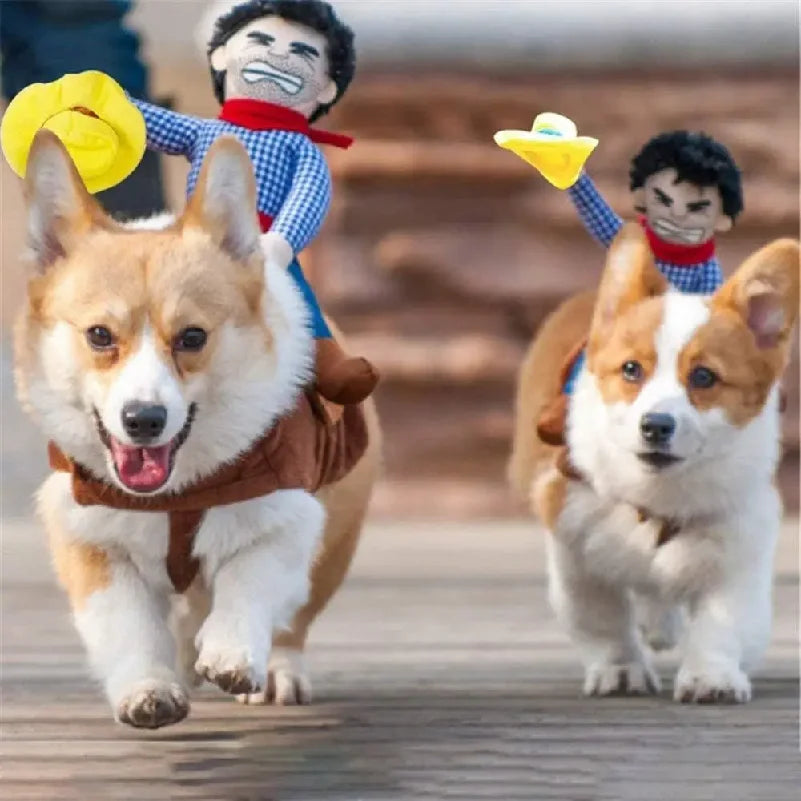 Dog Cowboy Halloween Costume | Holiday Gear Collection | Christmas & Halloween Dress Up