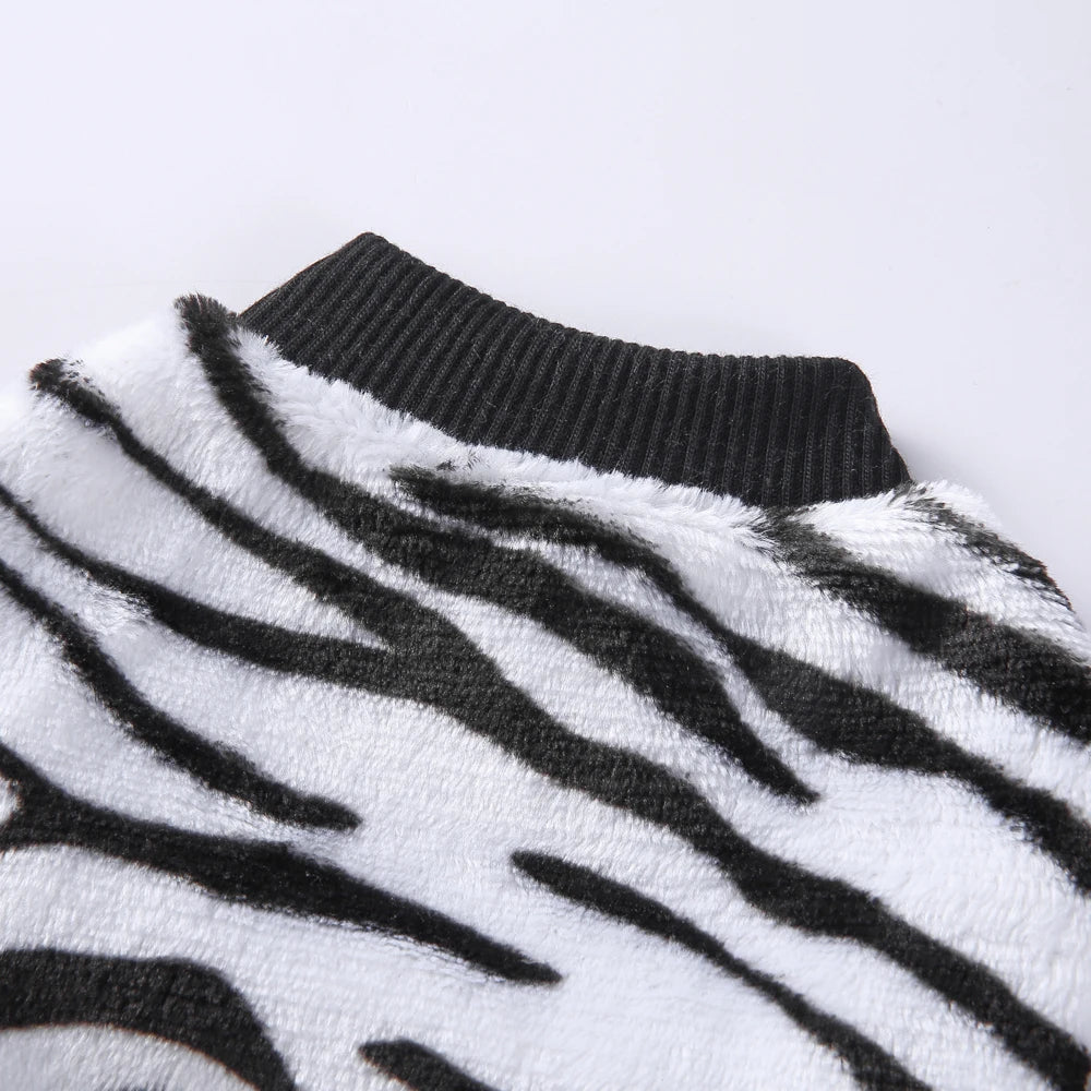 Fleece Winter Pajamas for Small Dogs