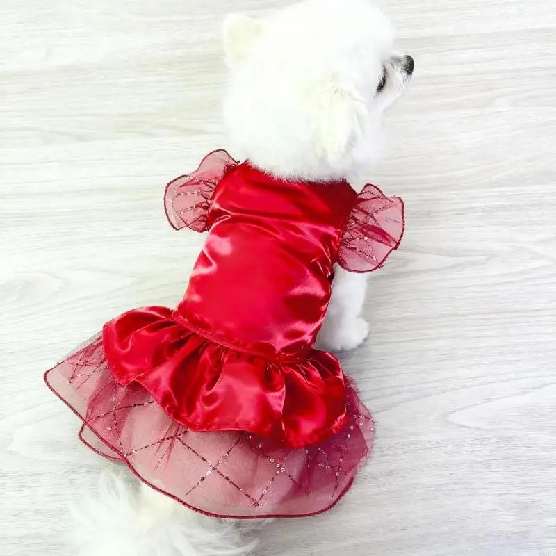 Dog Wedding Dress | Holiday Gear Collection | Formal Occasion Gown