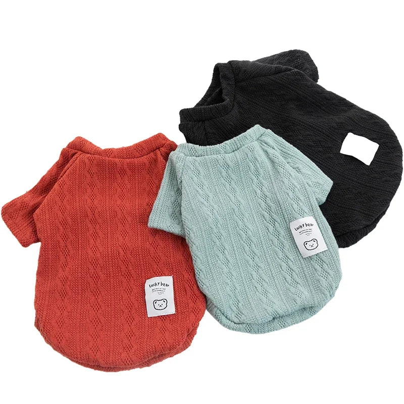 Warn knit winter Sweater for small dogs