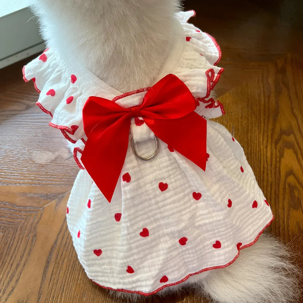 Dog Spring & Summer Party Dress | Holiday Gear Collection | Wedding & Celebration Outfit