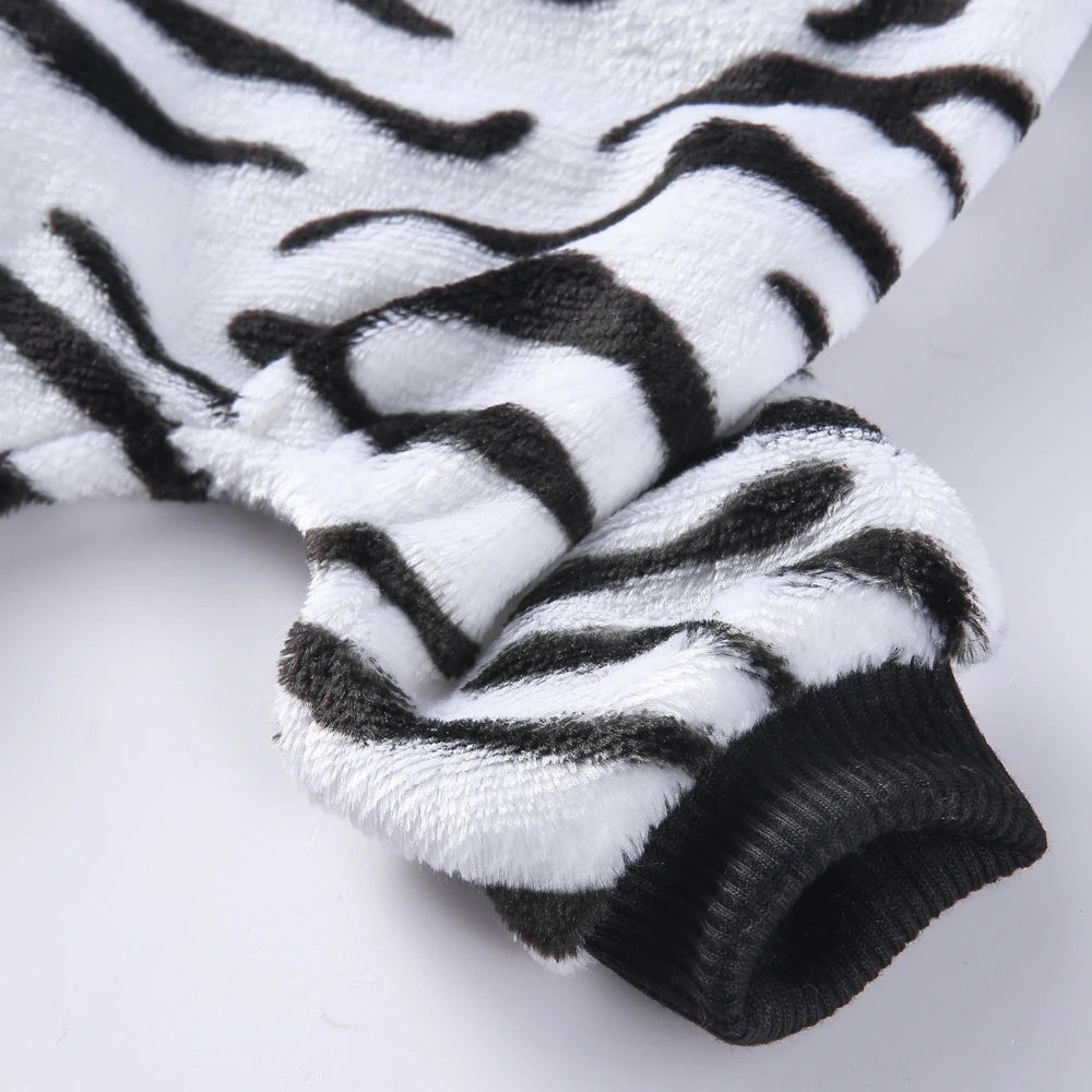 Fleece Winter Pajamas for Small Dogs