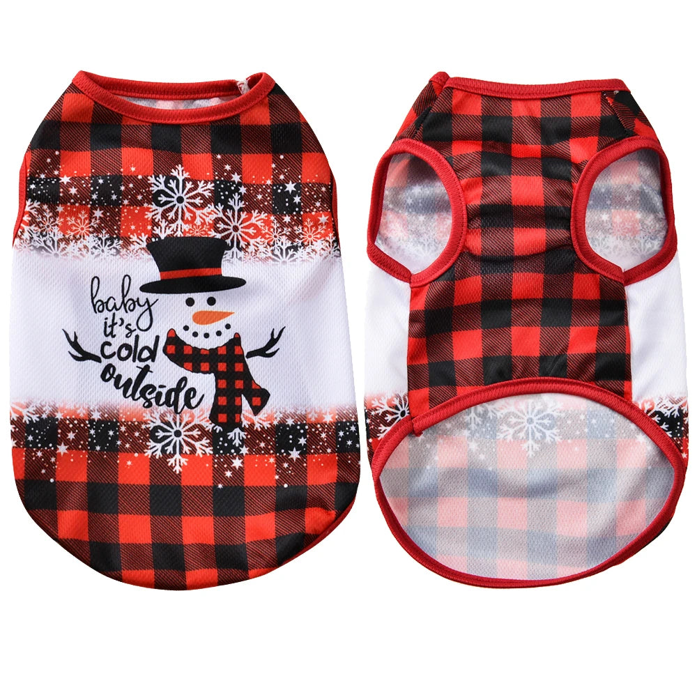 Christmas Vest for small dogs