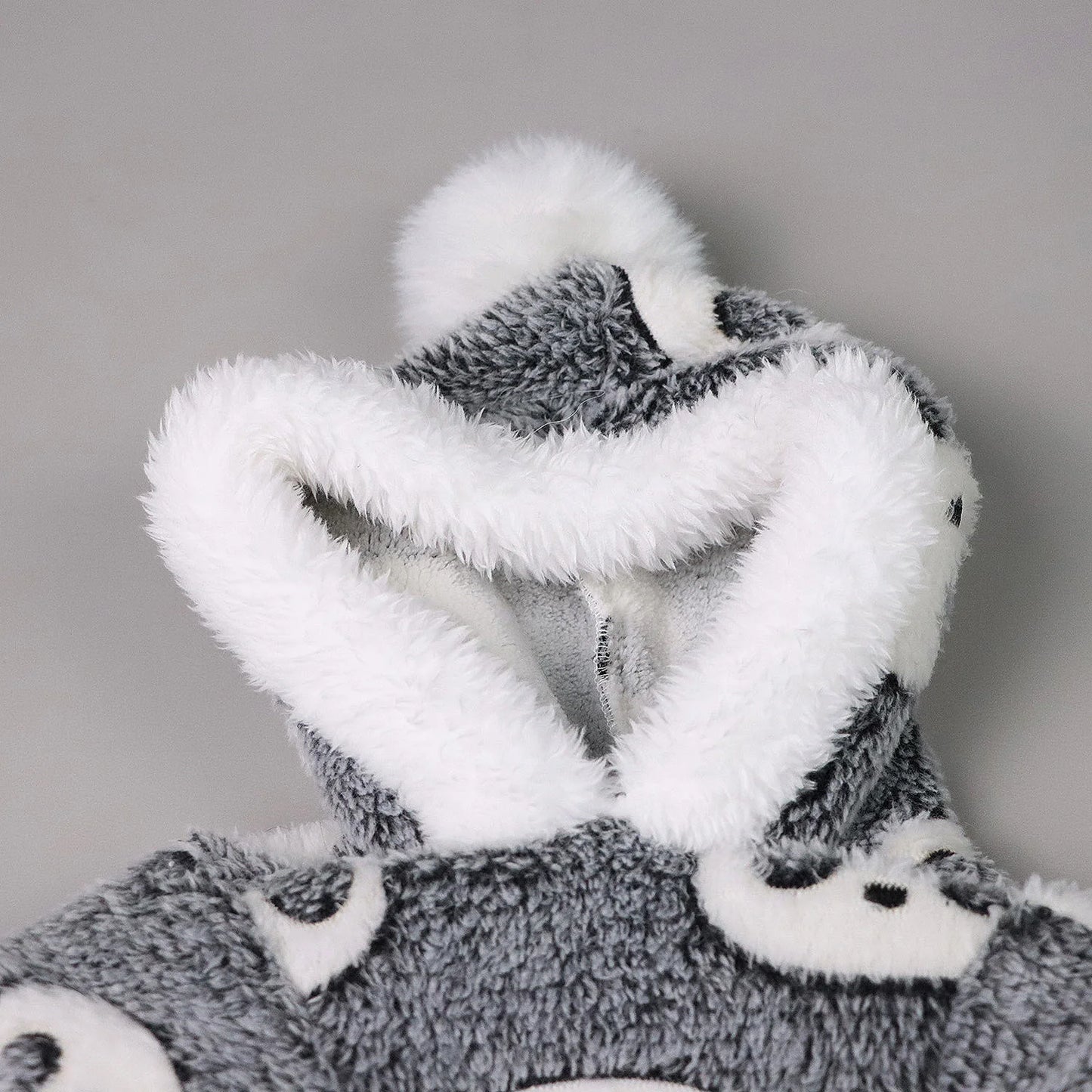 Plush Panda  Pajamas for Small Dogs