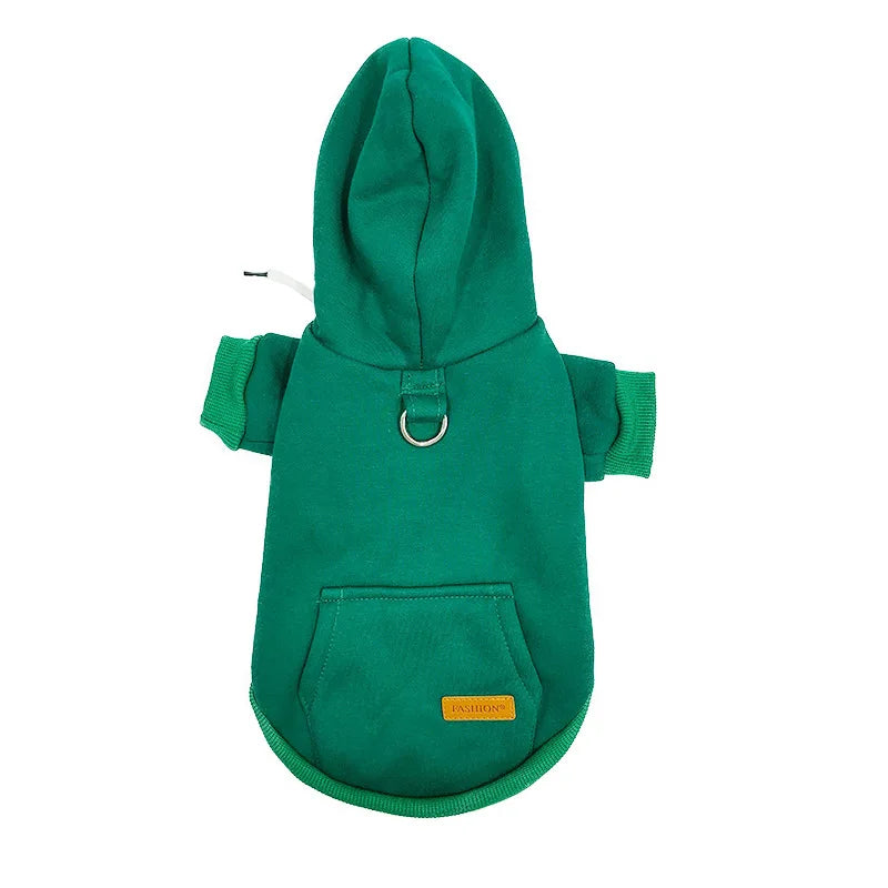 Dog Fleece-Lined Pullover Hoodie | Holiday Gear Collection | Cozy Cotton Sweater for Cool Days