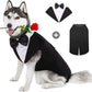 Dog Formal Tuxedo Suit | Holiday Gear Collection | Wedding & Evening Wear with Bow Tie