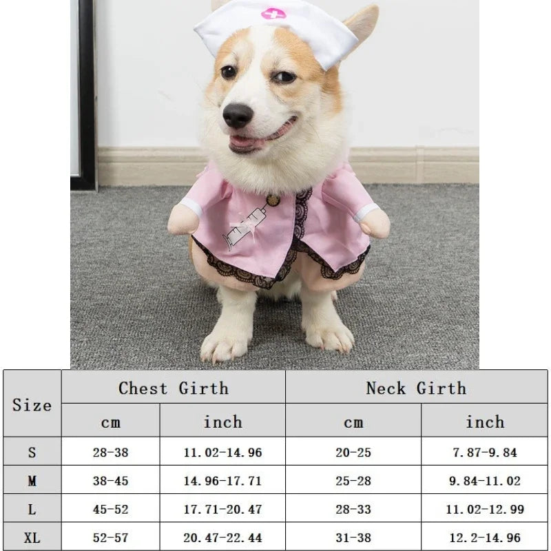 Dog Halloween Cosplay Party Dress | Holiday Gear Collection | Festival Outfit