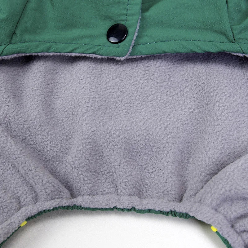 Rainbow on the way Winter Warm Dog Jumpsuit Waterproof for small dogs