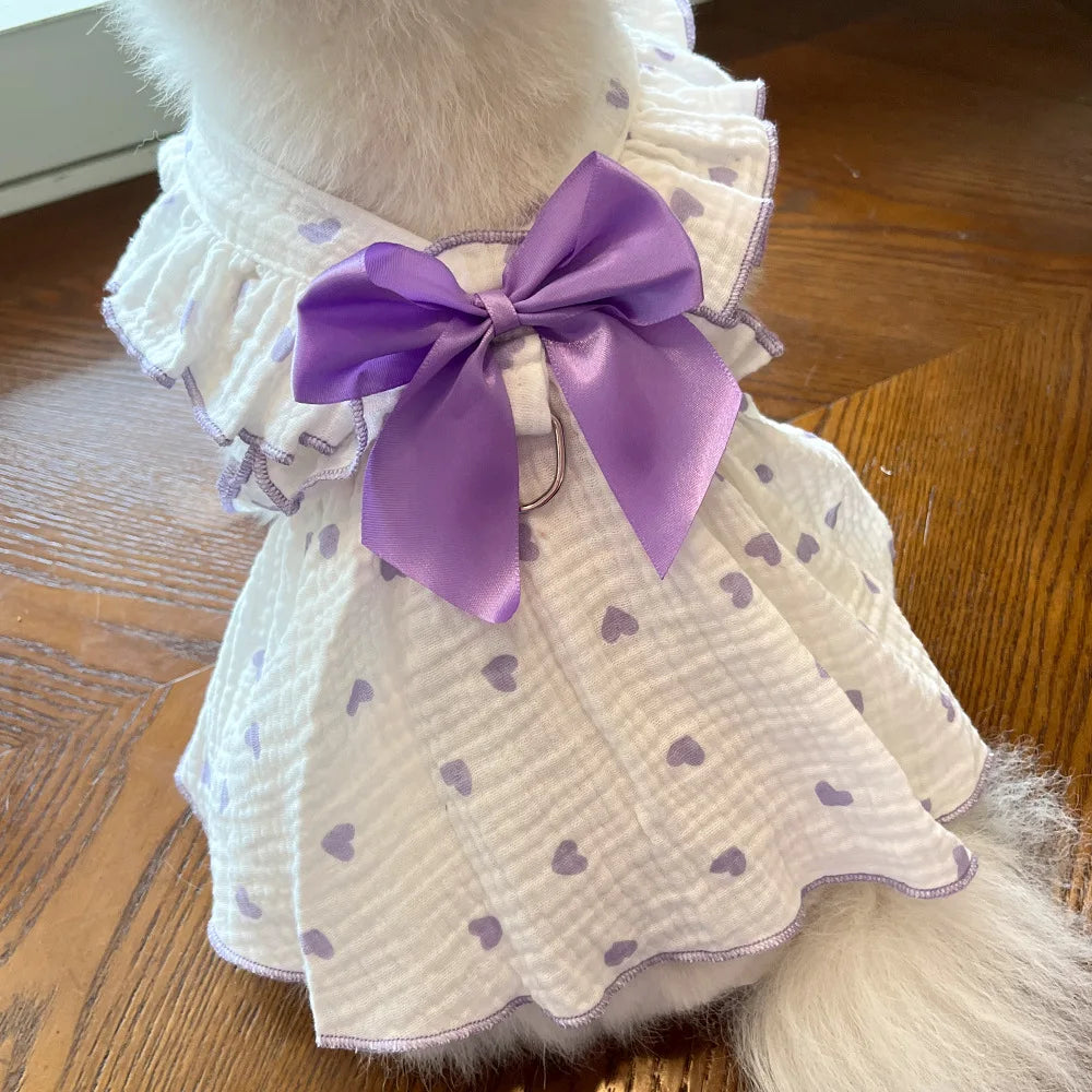 Dog Spring & Summer Party Dress | Holiday Gear Collection | Wedding & Celebration Outfit