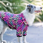 Leopard Print Fleece Winter Large Dog Sweater