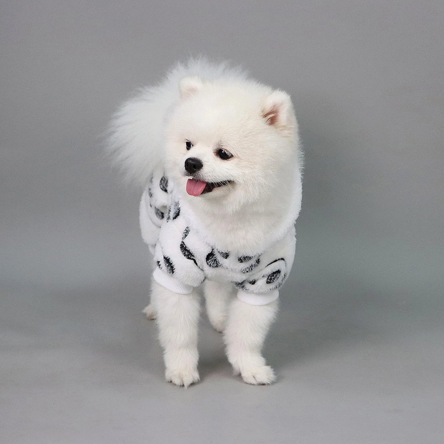Plush Panda  Pajamas for Small Dogs